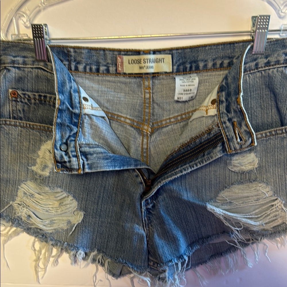 Levi's Blue Loose Straight Jeans